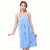 High Quality Best Price Microfiber Bath Skirt Towel Dress Spa Wraps For Women Girls Shower Towel Wearable Home - Blue