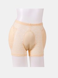 High Quality Camel Toe Underwear Perfect Panties Crossdressing Gaff Shapewear - 1 Pack (Nude)