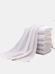 High Quality Cotton Compressed Towel Tablets Travel Towels Disposable Large Reusable - White