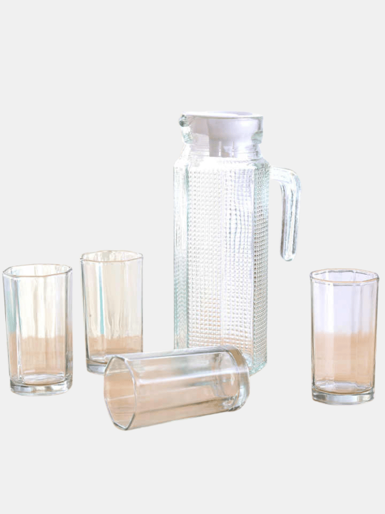 High Quality Gift Set Pitcher Water Jug Beverage Set Cooling Container With Lid - Bulk 3 Sets