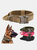 High Quality Heavy Duty Metal Buckle Pet Collar Strong Dogs Collar And Leash Set Tactical Dog Collar