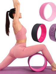 High Quality Yoga Wheel Non Slip Fitness Colorful Gym Exercise Back Pain Stretch