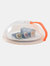 High Temperature Resistance Food Plate Cover Clear Microwave Splatter Cooker Lid With Steam Vent Microwave - Bulk 3 Sets