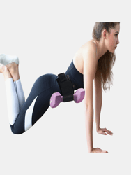 Hip Weight Thrust Belt & Yoga Sticks Stretching Tool Combo Pack - Bulk 3 Sets