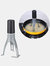 Household Automatic Pan Stirrer Cooking Pot Blender Stick Triangle Sauces Soup Mixer 3 Speed Electric Egg Beater