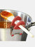 Kitchen Spoon Holder Utensil Pot Clips Cooking Kitchen Utensils Clamp Frame Dual Purpose - Bulk 3 Sets