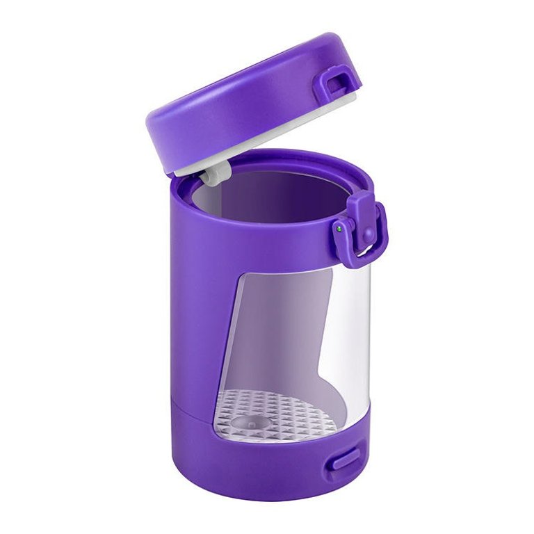 Light-Up Magnifying LED Glow Glowing Jar Storage Jar - Purple