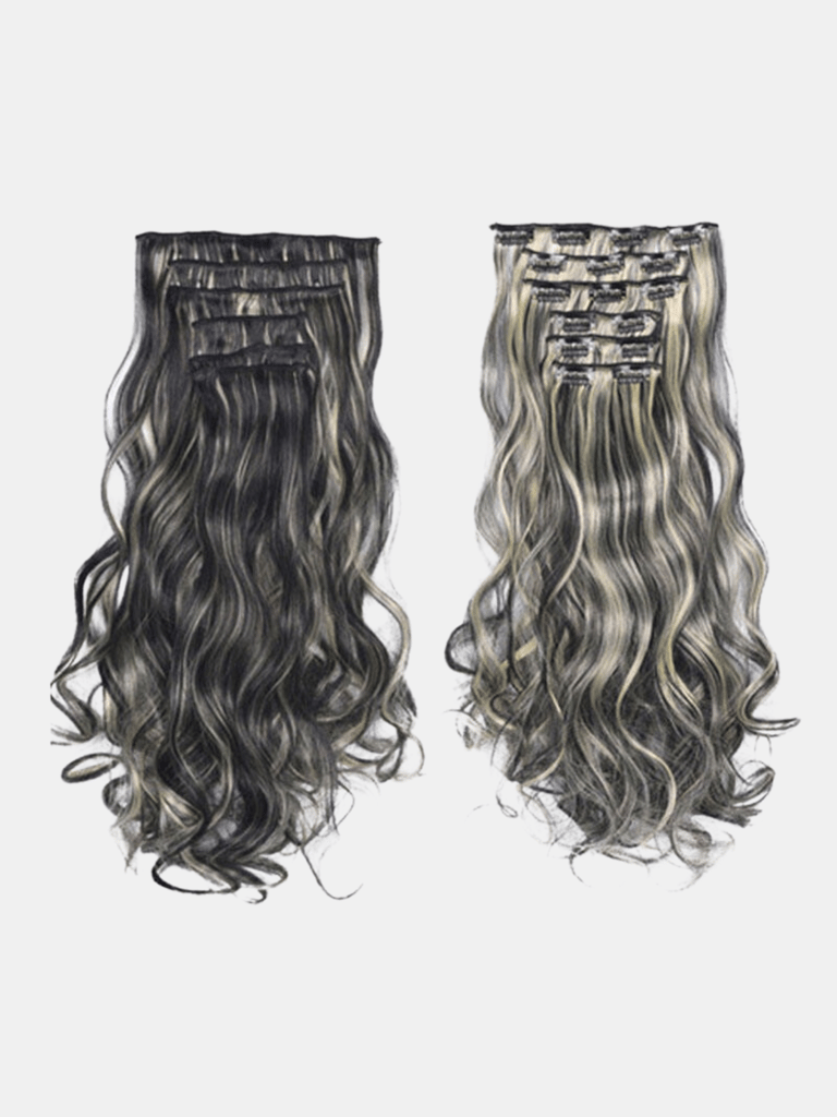 Long Curly Wavy Hair 16 Clip In Hair Extension