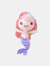 Lovely Mermaid Princess Doll Stuffed Toy Little Girl(1 Doll)
