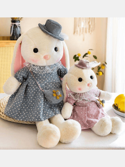 Vigor Lu Lu Soft Bunny Stuffed Toy Perfect For Baby Gift - Bulk 3 Sets product