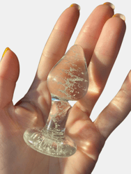 Luminous Glass Butt Plug Anal Plug Anal Dilators & Corn Dildo With Great Grip To Hold Combo