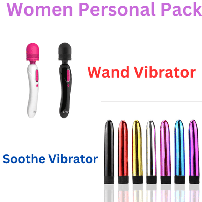 Massage Wand Vibrator & Soothe Vibrator Pack - Bulk 3 Sets