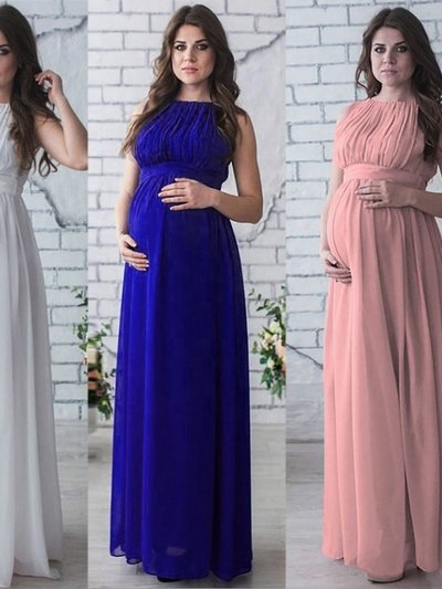 Vigor Maternity Dress For Photoshoot - Bulk 3 Sets product
