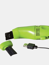 Miniature USB Cleaner With Smooth Dust Brush Suction Holes