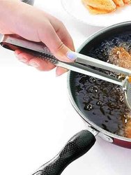 Multi Functional 2 In 1 Deep Fry Tool Filter Spoon Strainer With Clip