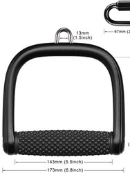 Multi Gym Fitness Cable Attachments Push Pull Down Sports Heavy Duty Triceps Pull Down Handles - Bulk 3 Sets