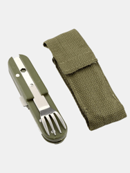 Multipurpose Outdoor Tools Spoon And Fork Set Can Opener With Bag