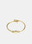 Nail Bracelet For Women Trendy 18 K Bangle & Gold Plated Bangle Bracelet For Women Combo Pack