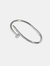 Nail bracelet For Women Trendy 18K Bangle - Black