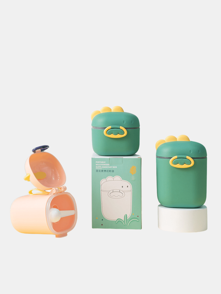 On-The-Go Carry For Handle Containers Holder Pattern Scoop Spoon Cups Storage Baby Feeding Powder Newborn Food Candy Milk