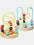 Perfect Gift Bead Maze Toy for Toddlers Wooden Colorful Roller Coaster Educational Circle Toys Learning Preschool Toys - Bulk 3 Sets