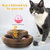 Perfect Gift Magic Organ Cat Claw Board Foldable Cat Scratch Board Interactive Scratcher Cat Toy With Bell - Bulk 3 Sets