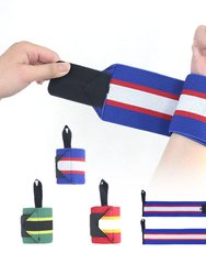 Perfect Quality Wrist Wraps Weightlifting Straps Cross Training - Bulk 3 Sets