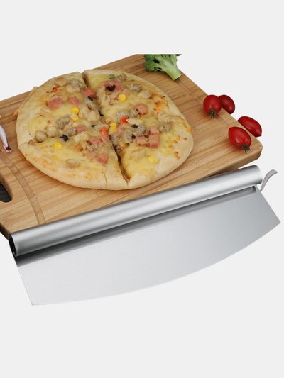 Vigor Pizza Rocker Cutter Stainless Steel Slicer Knife Sharp product