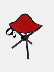 Portable Folding Camping Stool Outdoor Travel Beach Picnic Hiking Fishing Chair Ultralight Collapsible Seat - Bulk 3 Sets