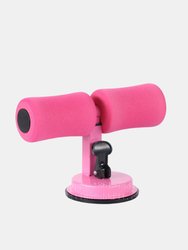 Portable push-ups Sit-ups Assistant tool Device Sit up Bar Abdominal - Pink