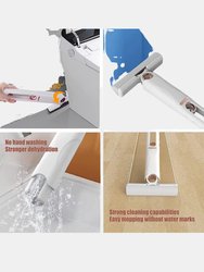 Portable Self-Squeeze Mini Mop, Quick Clean Small Mini Mop, Strong Absorbent Mop, Wet And Dry Use Mini Small Mop For Bathroom Kitchen - Bulk 3 Sets
