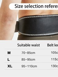 Power Training Cinturon Lever Leather Buckle Heavy Lift Weightlifting Weight Powerlifting Gym Lifting Belt - Bulk 3 Sets