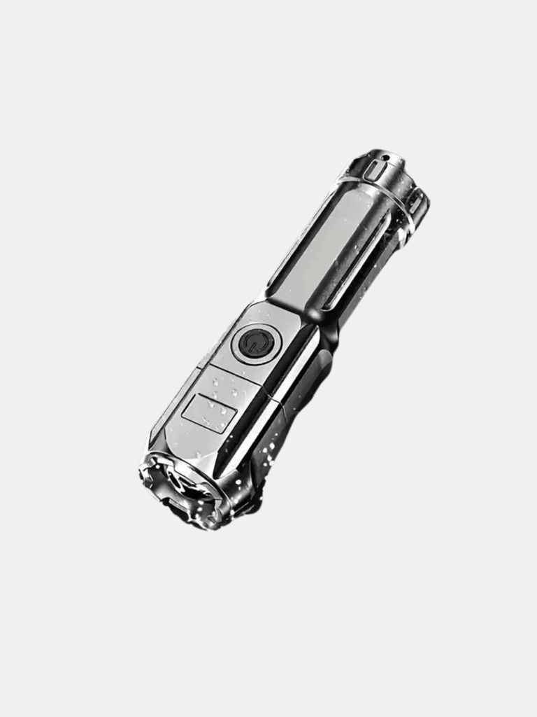 Powerful LED Flashlight Tactical Flashlights Rechargeable Waterproof Zoom Fishing Hunting - Bulk 3 Sets