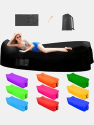Premium Quality Air Lounger Inflatable Sofa Hammock-Portable, Water Proof Bag-For Travelling - Bulk 3 Sets
