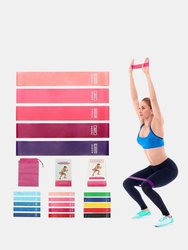 Premiun Quality Resistance Bands Sets For Trainers, Bootcamp, Gym For Men And Women In Fun - Bulk 3 Sets