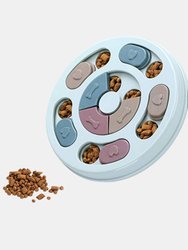 Puzzle Pet Toy Dog Food Turntable Eating Anti Choking Tableware Feeder Bowl