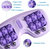 Refelxology Rolling Massage Beads Texture Roller 3D Floating Point Tool Foot Massage Roller Mat- Bulk 3 Sets