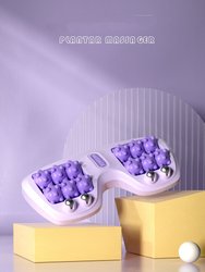 Refelxology Rolling Massage Beads Texture Roller 3D Floating Point Tool Foot Massage Roller Mat- Bulk 3 Sets