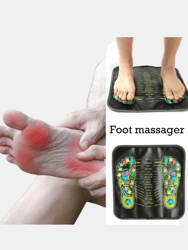 Reflexology Acupressure Mat Pad Massager Massage Foot Stone Foot Leg Pain Reliever