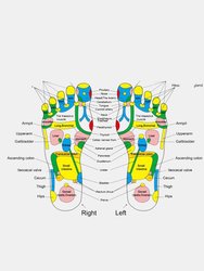 Reflexology Acupressure Mat Pad Massager Massage Foot Stone Foot Leg Pain Reliever