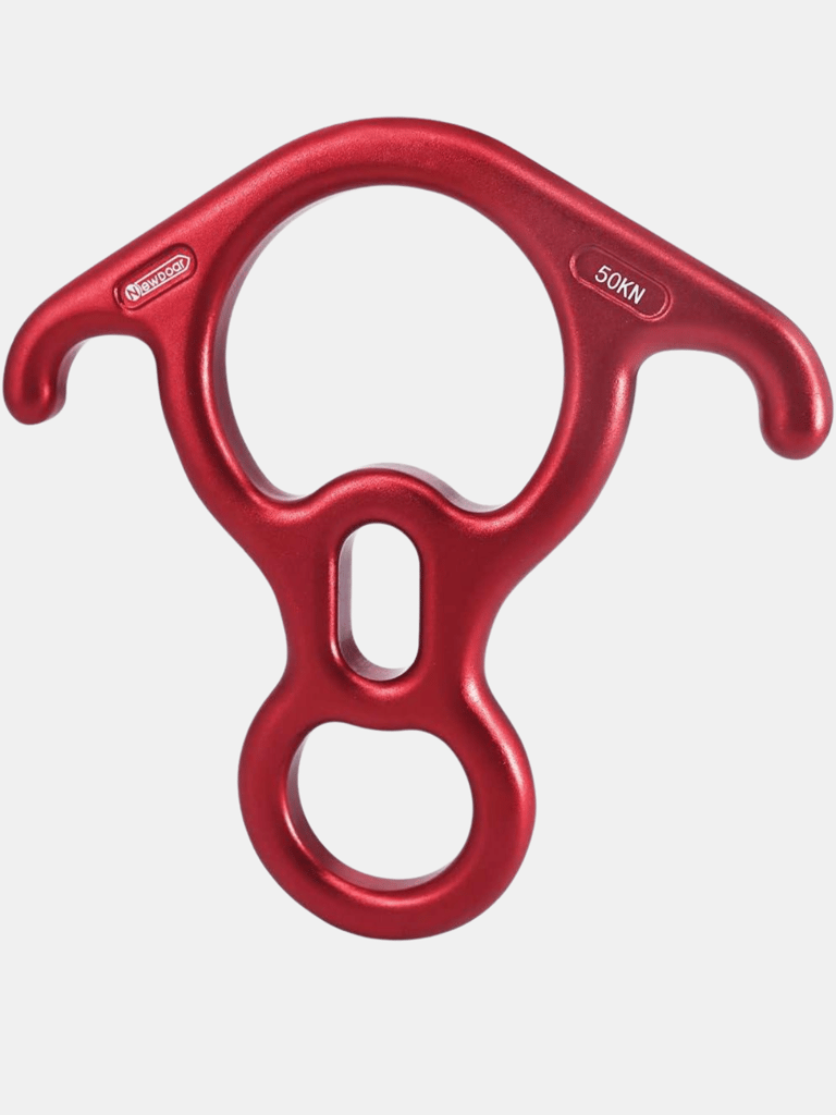 Rescue Figure, 8 Descender Large Bent-Ear Belaying And Rappelling Gear 50 KN