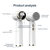 Rotating Waterproof Facial Cleansing Spin Roller Sonic Massager Cleaner Brush Silicone Electric Face Brush Cleanser