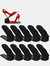 Shoe Slots Space Saver For Closet Organization Bracket Creative Dustproof Storage Shoe Rack, Pack Of 10 - Bulk 3 Sets