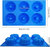 Silicone Bundt Cake Molds, Doughnut Maker Silicone Baking Tray Cupcake Muffin Molds Mini Cake Pan