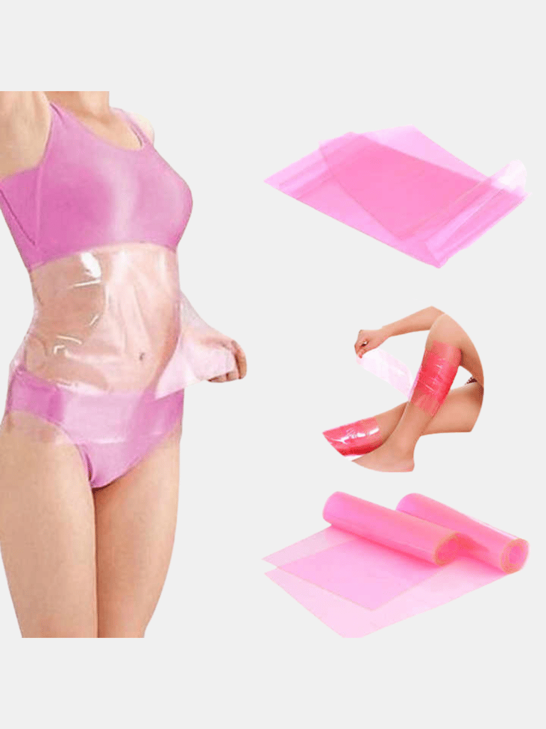 Slimming Belt Waist With Burn Fat, 2 Pcs Waist Trimmer Belt PVC Waist Leg Thigh Wrap Shaper Slimming Belt Weight Loss Wrap