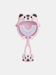 Soft Baby Tooth Brush U Shape - Pink