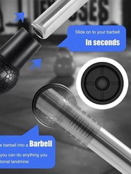 Soft Sport Rubber Landmine Attachment For Barbell Turn Any Surface Into A Barbell - Bulk 3 Sets
