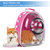 Space Capsule Bubble Cat Backpack Carrier, Adjustable Padded Puppy Backpack, Designed For Travel, Hiking, Walking & Outdoor