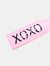 Spanking Paddle XOXO Words - Pink
