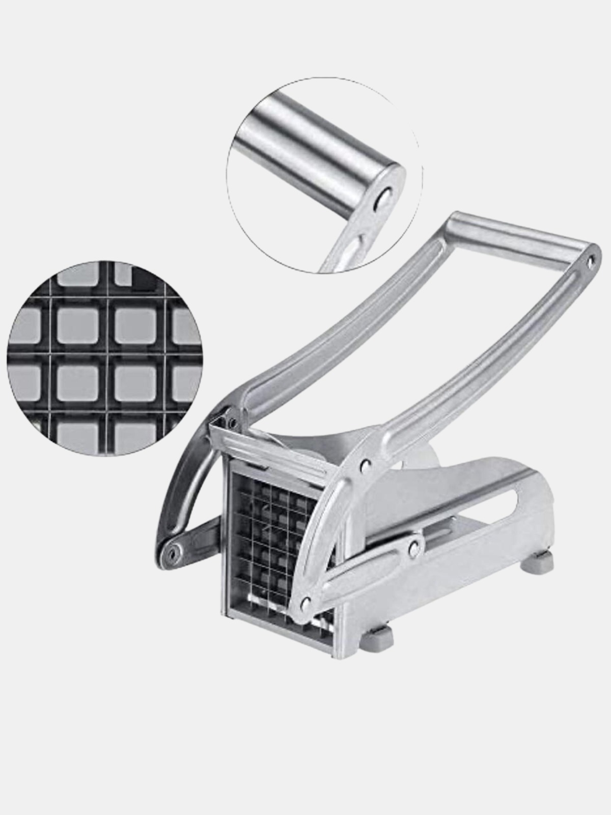 Stainless French Fries Slicer Potato Chipper Chip Cutter